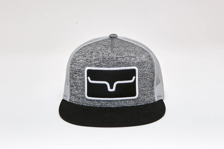 Kimes Ranch Banner Ventilated Cap Heather Grey