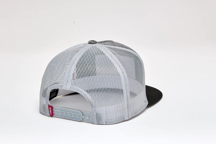 Kimes Ranch Banner Ventilated Cap Heather Grey
