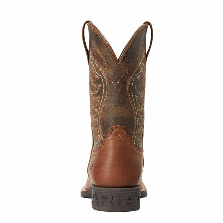 Ariat Youth Amos Sorrel Crunch/ Army Green