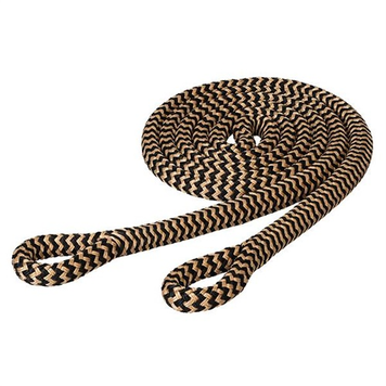 Weaver Leather Kenn McNabb Yacht Braid Loop Reins Black Tan