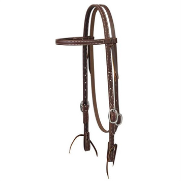 Weaver Leather Working Tack Browband 5/8" Stainless Buckles