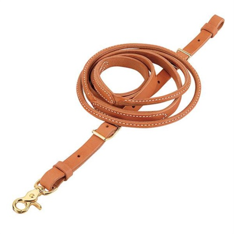 Weaver Leather Harness Leather Round Roper Rein 3/4"x8'