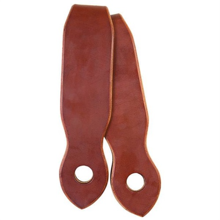 Weaver Leather Single Ply Slobber Straps Chestnut