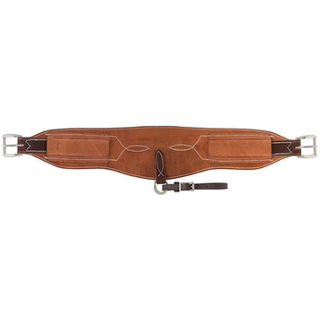 Weaver Leather Heavy Duty Roper Back Cinch 6" Russet