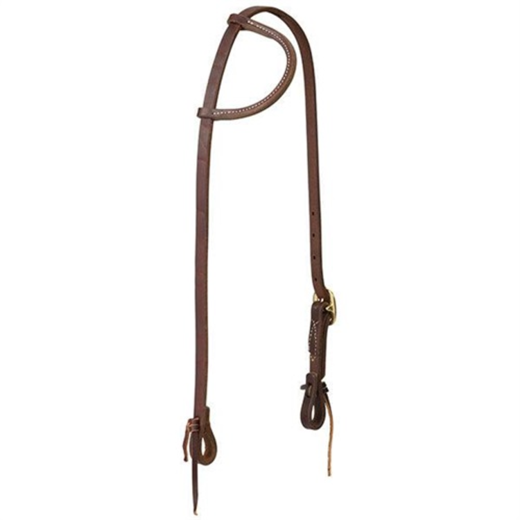 Weaver Leather Working Tack Sliding Ear with Brass Buckle