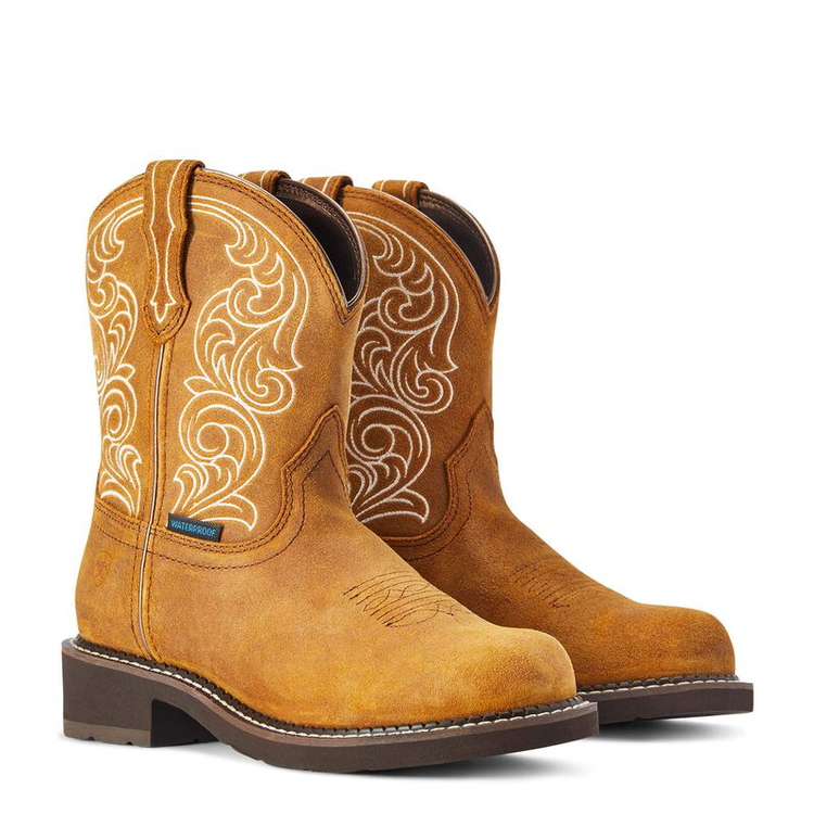 Ariat Fatbaby Heritage Waterproof Boot Ginger Spice