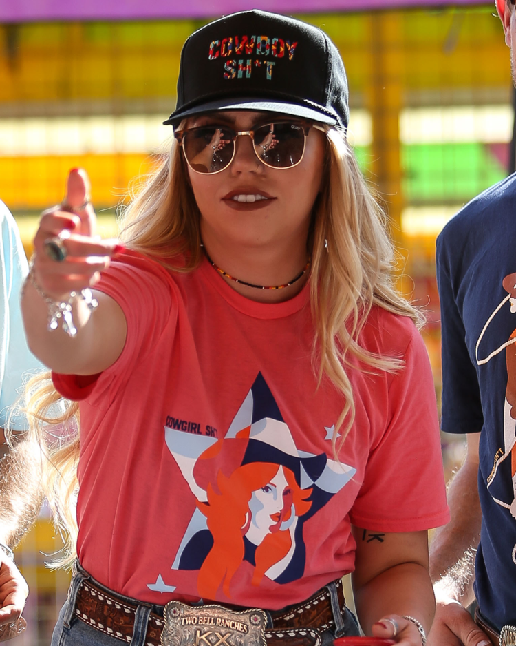 Cowboy Sh*t Rodeo Queen Tee Corral
