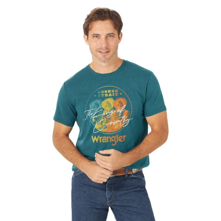 Wrangler George Strait King of Country Graphic Tee