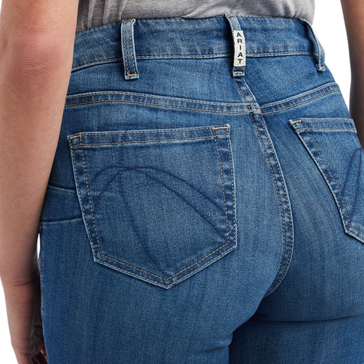 Ariat High Rise Eloise Straight Leg Jean Maine