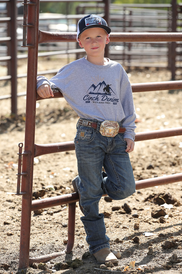 Cinch Boys Wild & Free Tee