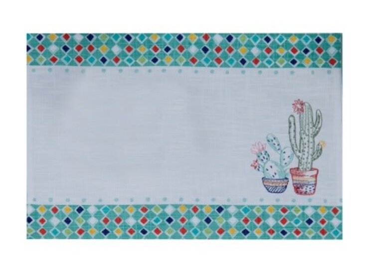 Kay Dee Designs Cactus Garden Embroidered Placemat