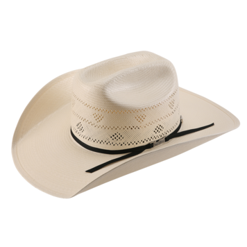American Hat Company 4.25" Brim Fancy Double Vent Ivory