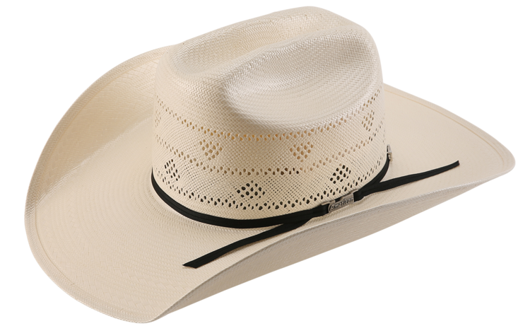 American Hat Company 4.25" Brim Fancy Double Vent Ivory