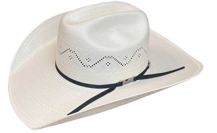 American Hat Company 4.25" Brim Ivory Solid Weave Vent
