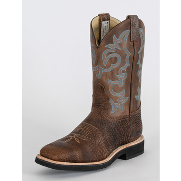 Brahma Red Cowboy Boots 8C – Evolution Equestrian Co.