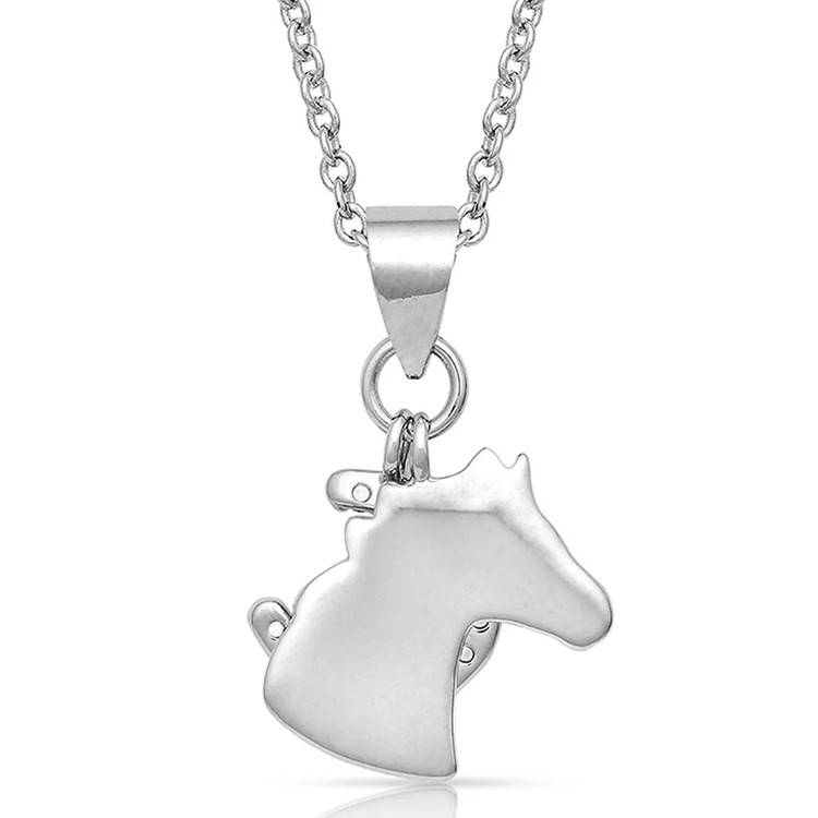 Montana Silversmiths Horsing Around Charm Necklace