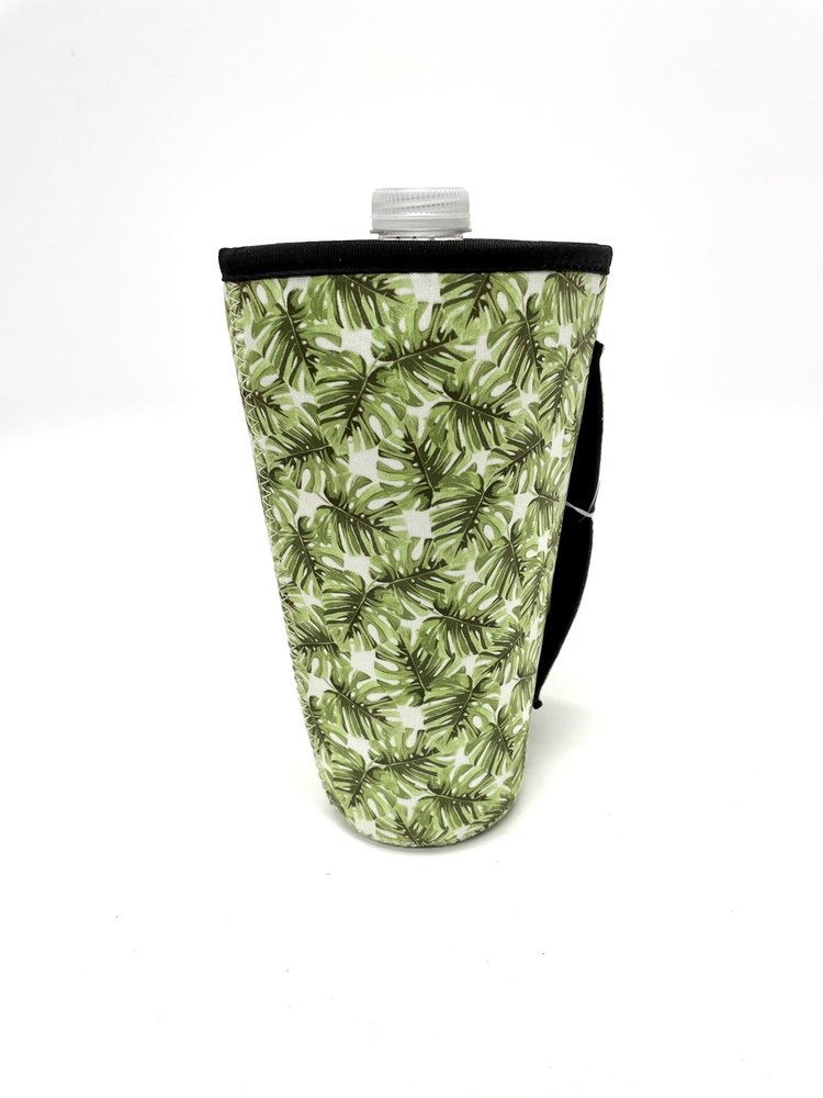 Leaf Print Drink Sleeve