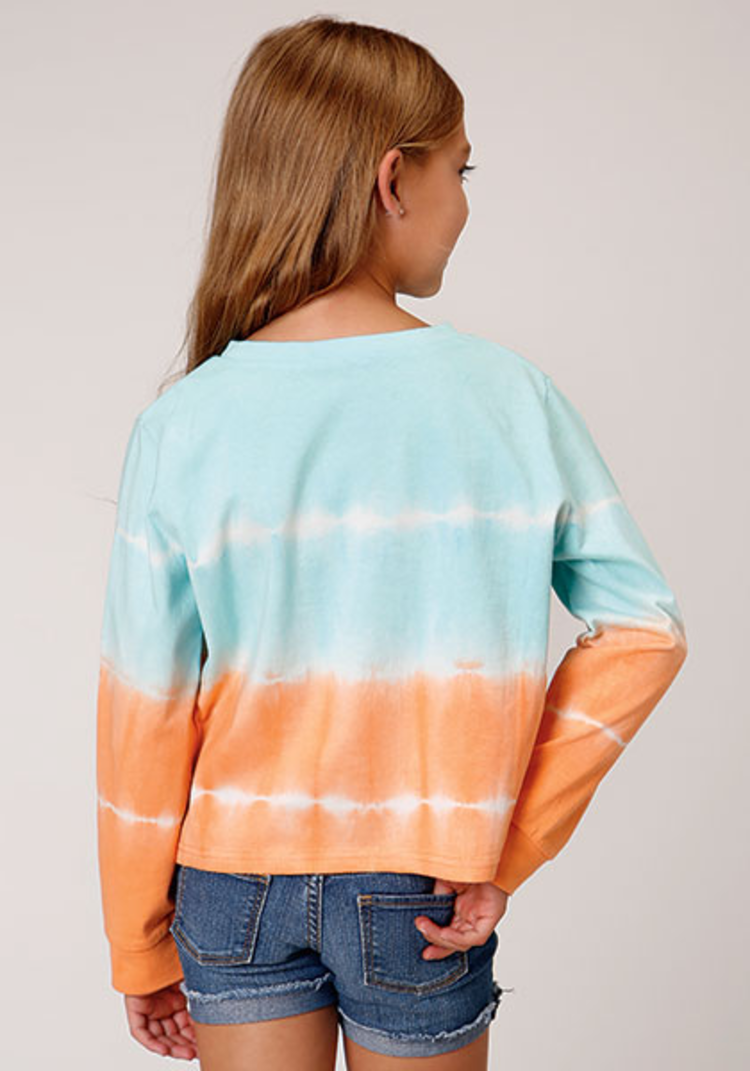 Roper Girls Knit Tie Dye T-Shirt
