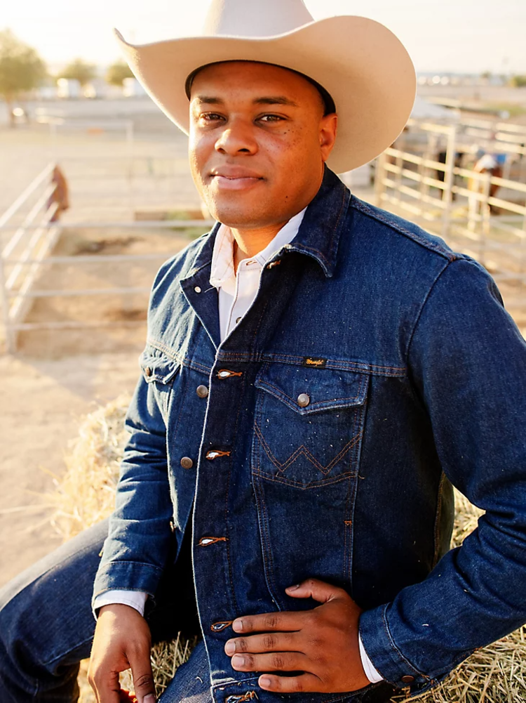 Wrangler Cowboy Cut Unlined Denim Jacket