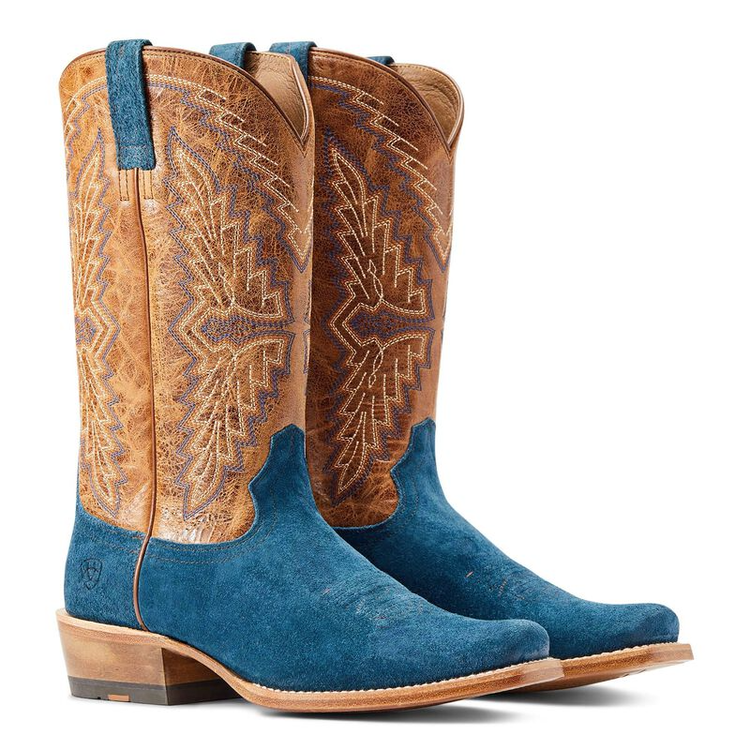 Ariat Futurity Showman Navy Roughout