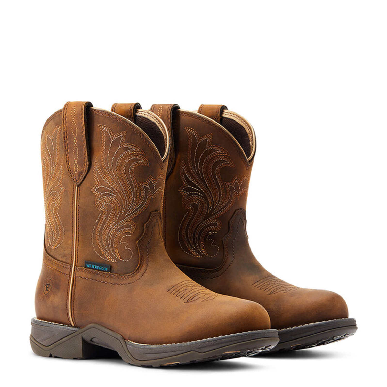 Ariat work boots sales round toe