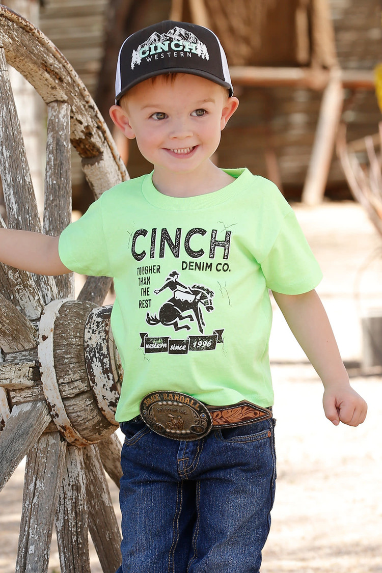 Cinch Tougher Than The Rest Green Tee