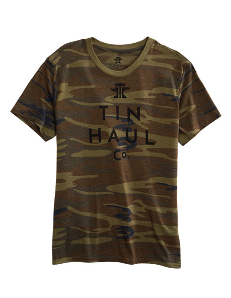 Tin Haul Logo TShirt Camo