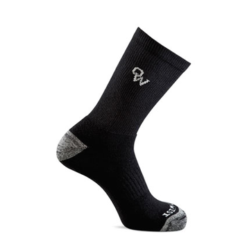 Old West Mens Super Crew Boot Sock 3PK Black