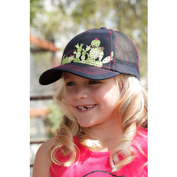Cruel Denim Girls Navy Cactus Cap