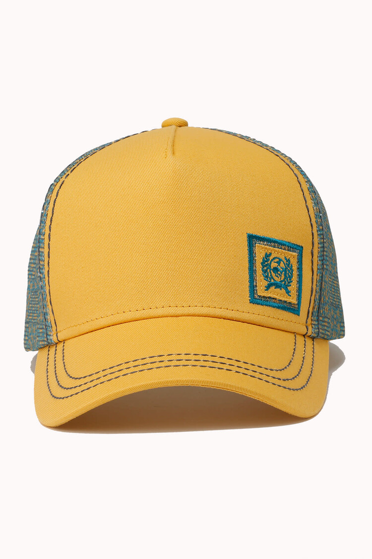Cinch Embroidered Graphic Gold Cap