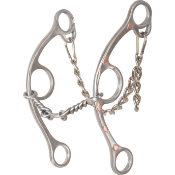 Classic Equine Sherry Cervi Long Shank Twisted Wire Dogbone