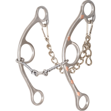 Classic Equine Sherry Cervi Long Shank Small Twisted Wire Dogbone