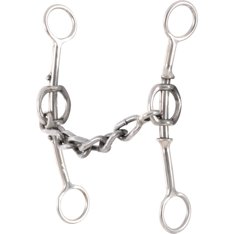 Classic Equine Goostree Double Gag Short Shank Chain