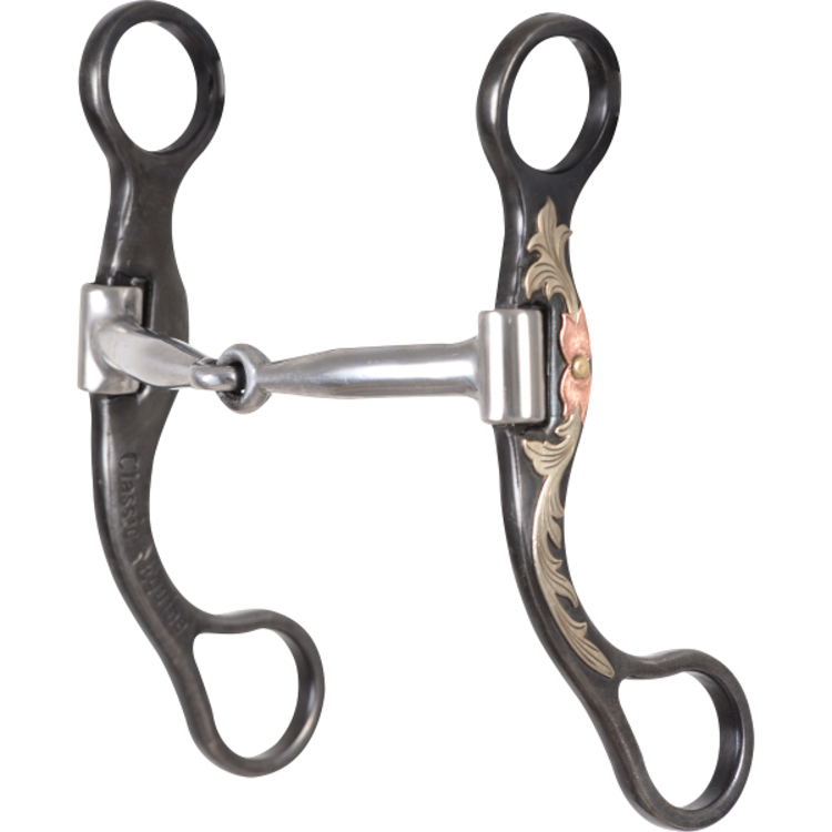 Classic Equine 6" Straight Shank Smooth Bar Bit