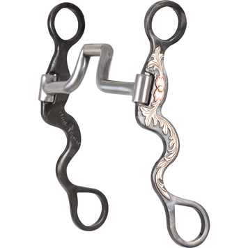Classic Equine 8" Cavalry Shank Square Hinge Port