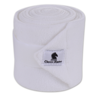 Classic Equine Polo Wraps White