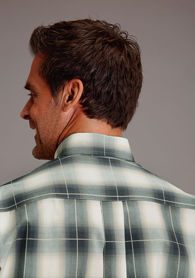 Stetson Gold Dust Ombre Shirt Brown