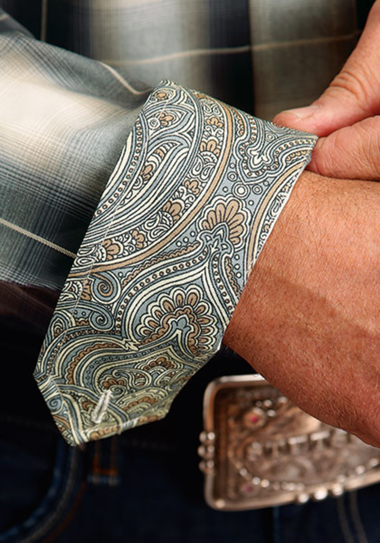 Stetson Gold Dust Ombre Shirt Brown