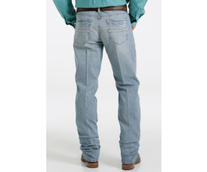 Cinch Jesse Slim Straight Fit Light Stonewash Jeans