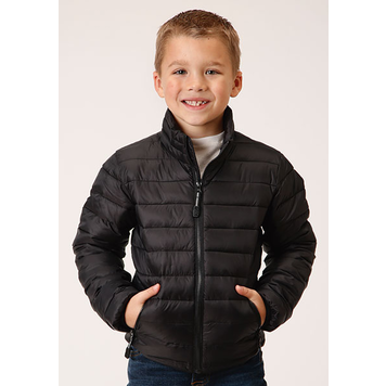 Roper Boys Nylon Crushable Jacket Black