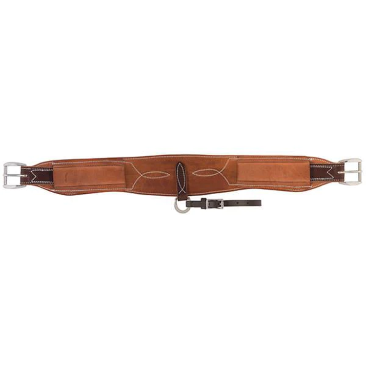 Weaver Leather Heavy Duty Roper Back Cinch 4" Russet
