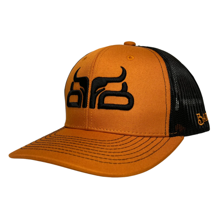 Baredown Brand Caramel and Black Cap