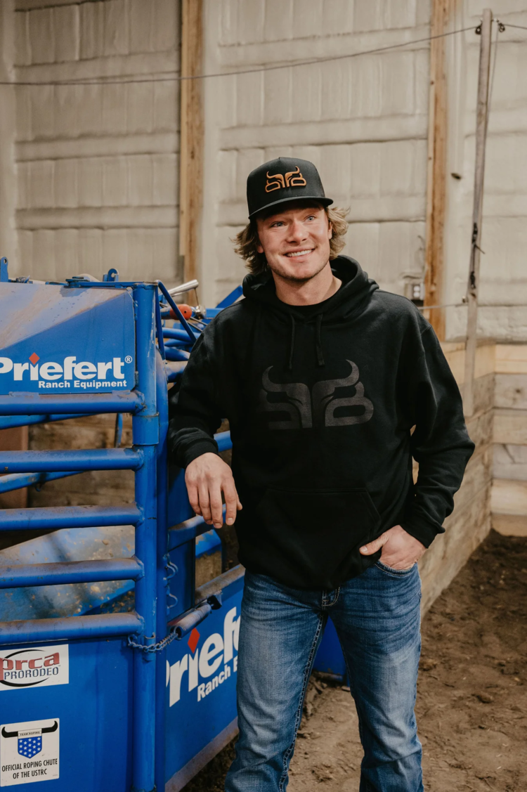 Baredown Brand Midnight Hoodie Black