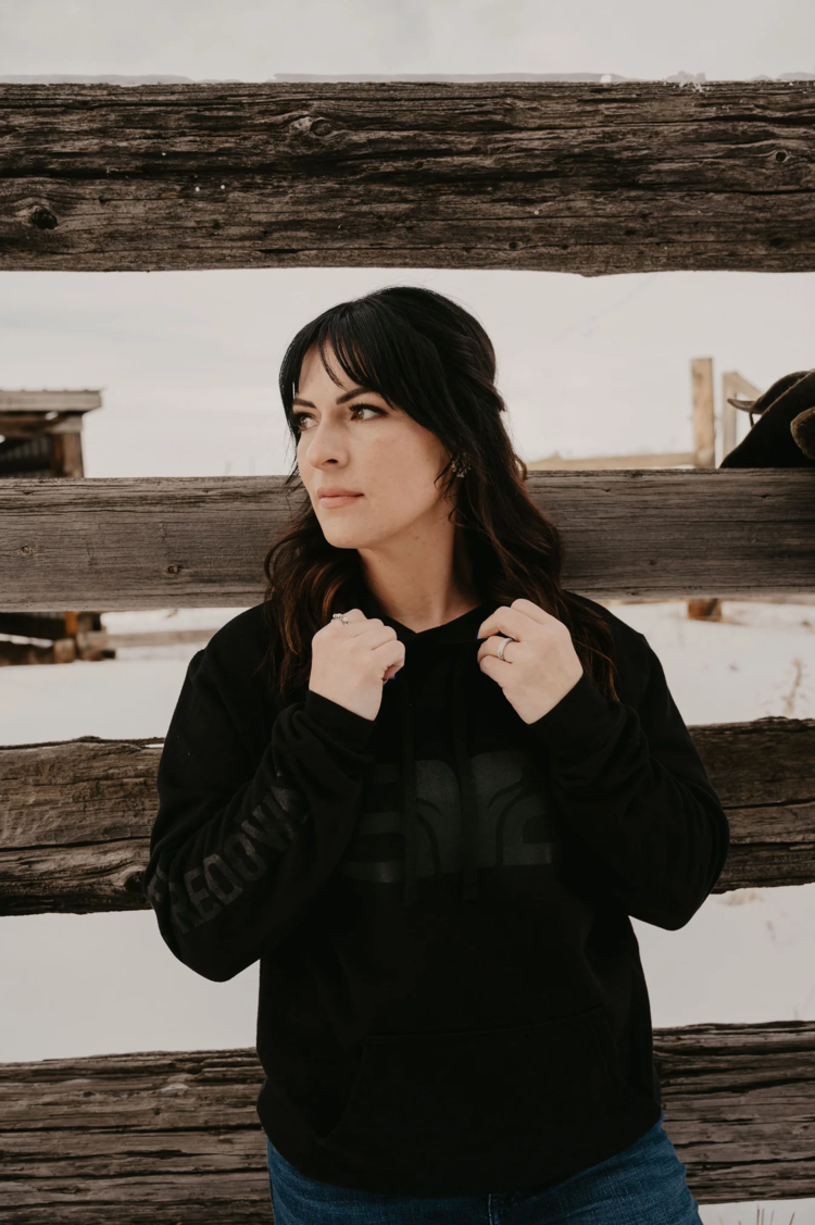 Baredown Brand Midnight Hoodie Black