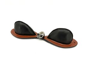Western Saddle Natural Leather Softy Pair Of Bucking Roll