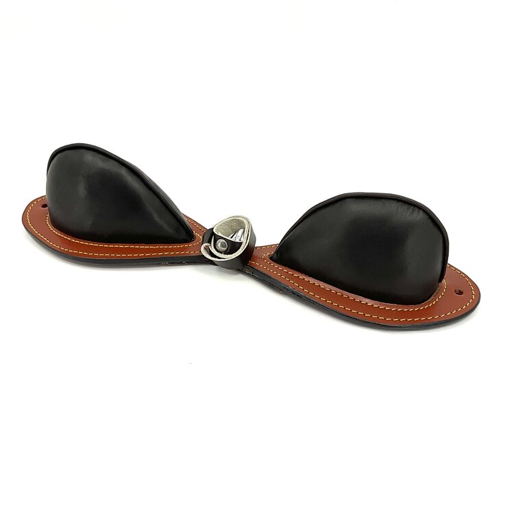 B Bar B Leather Leather Bucking Rolls Chocolate