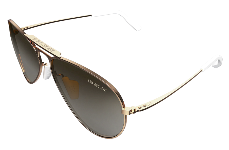 BEX Sunglasses WESLEY Rose Gold/Brown