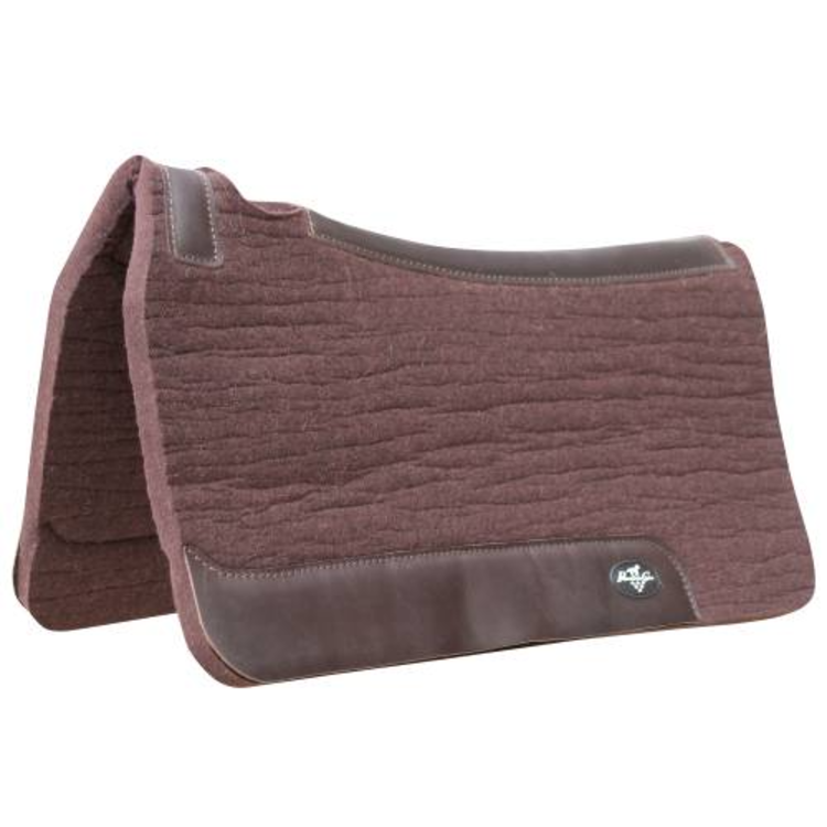 Professional's Choice Steam Pressed Comfort-Fit Felt Pad 1" Chocolate