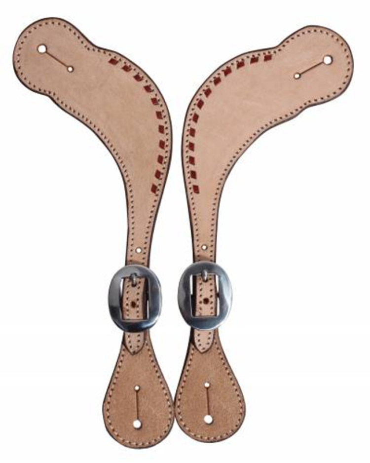 Professional's Choice Roughout Stratford Buckstitch Spur Strap