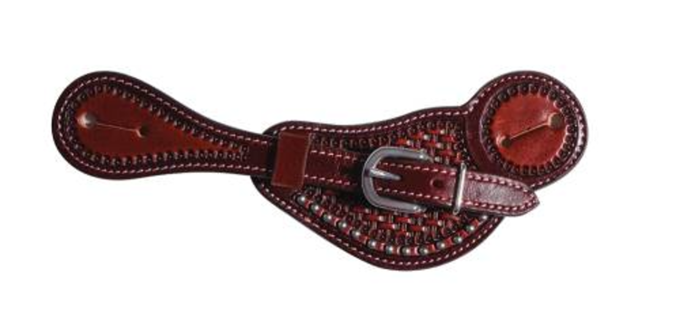 Professional's Choice Dotted Buckaroo Basket Spur Strap